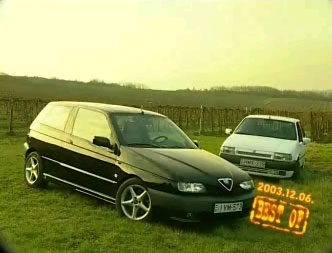 A 1995 Alfa Romeo  