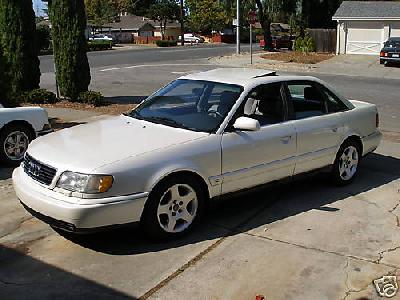 A 1995 Audi  