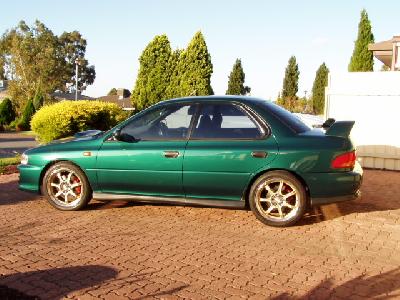 A 1999 Subaru  
