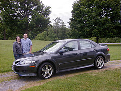 A 2003 Mazda  