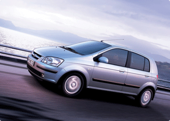 A 2005 Hyundai  