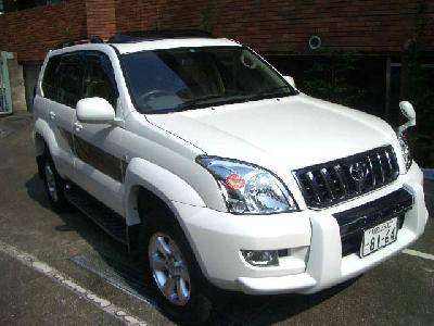 A 2005 Toyota Land Cruiser 