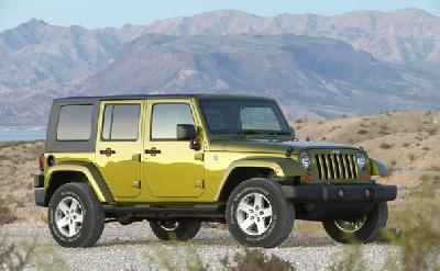 A 2007 Jeep  