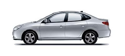 A 2008 Hyundai  