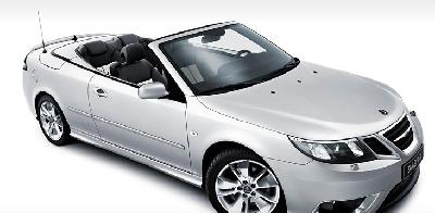 A 2009 Saab  