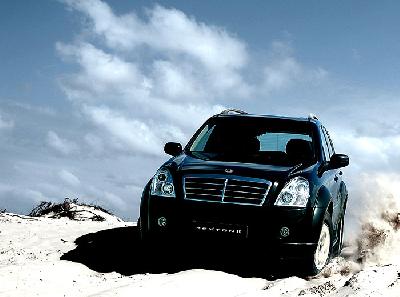 A 2009 SsangYong  