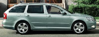 A 2010 Skoda  