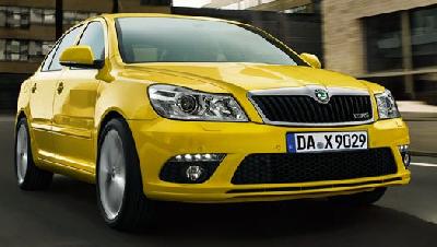 A 2010 Skoda  