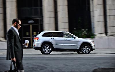 A 2011 Jeep  