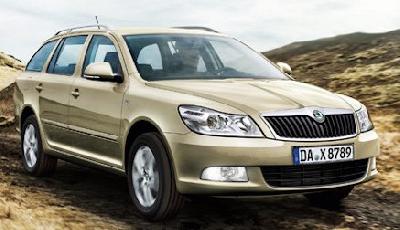 A 2011 Skoda  