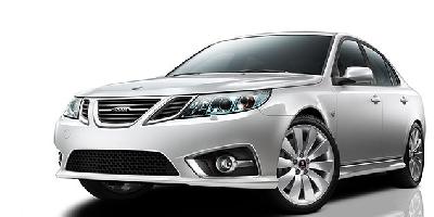 A 2011 Saab  